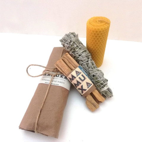 Mamuxa Mini Tütsü Seti - Palo Santo / Adaçayı