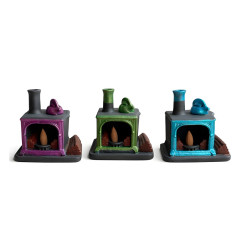 Çaydanlıklı Mini Soba Model Konik Tütsülük
