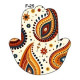 Desenli Epoksi Kaplamalı Hamsa Eli Tütsülük
