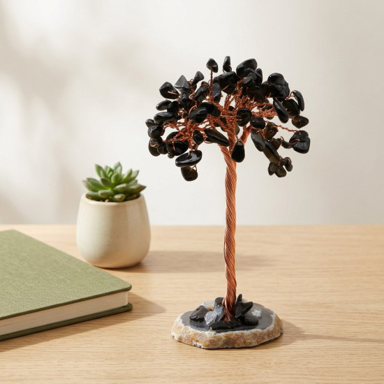 Dumanlı Kuvars Ağacı, 10 cm – görsel 2/2
