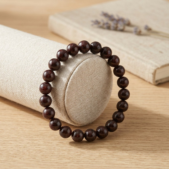 Garnet Bileklik, 8 mm