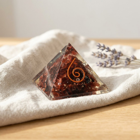 Garnet Orgonit Piramit