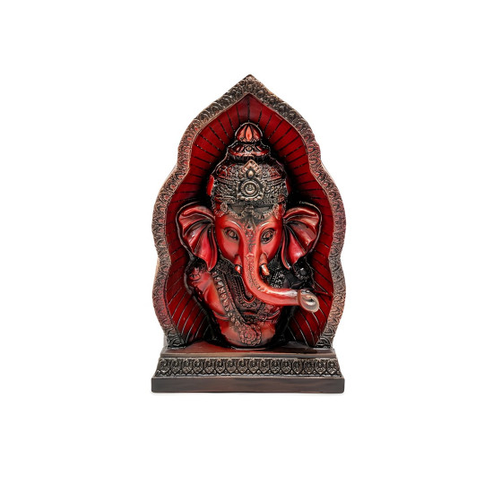 Kemerli Niş İçinde Ganesha Figürü, 21 cm