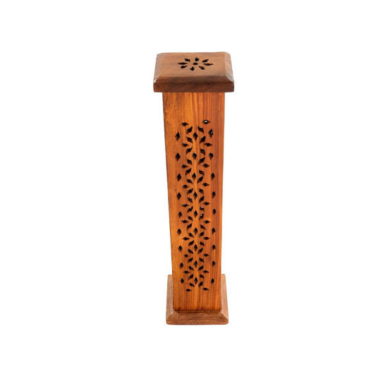 Kule Biçimli Ahşap Tütsülük, 31 cm