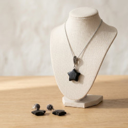 Obsidyen Kolye ve Küpe Seti, Yıldız