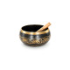 Sonsuzluk Düğümü Motifli Tibet Çanağı, 15-17 cm