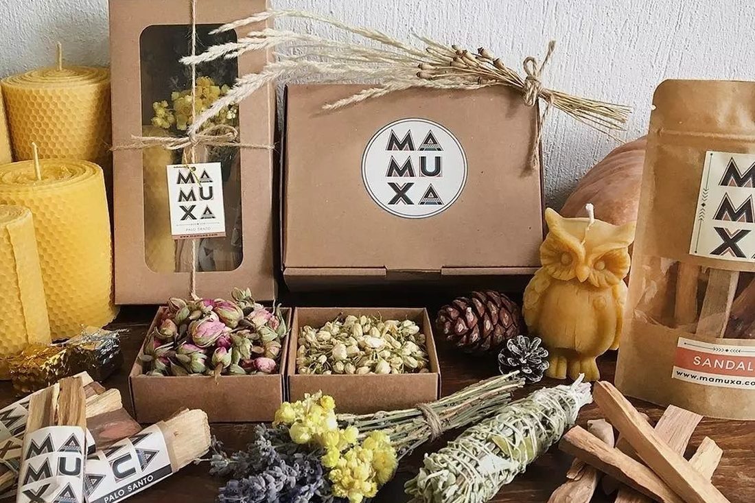 Kraft kutular, balmumu mumlar ve bitki tütsüleri